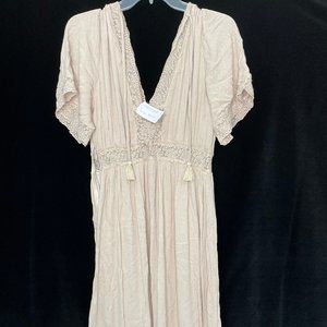 Forever 21 Tan Prairie Dress